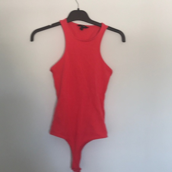 Guess Tops - Cherry Guess Razor Back Body Suit